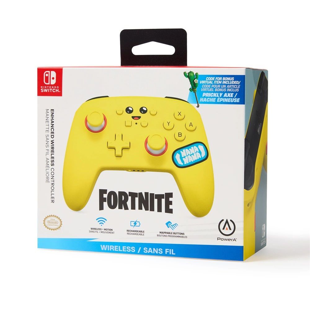 PowerA Enhanced Nintendo Switch Gamepad Fortnite Peely