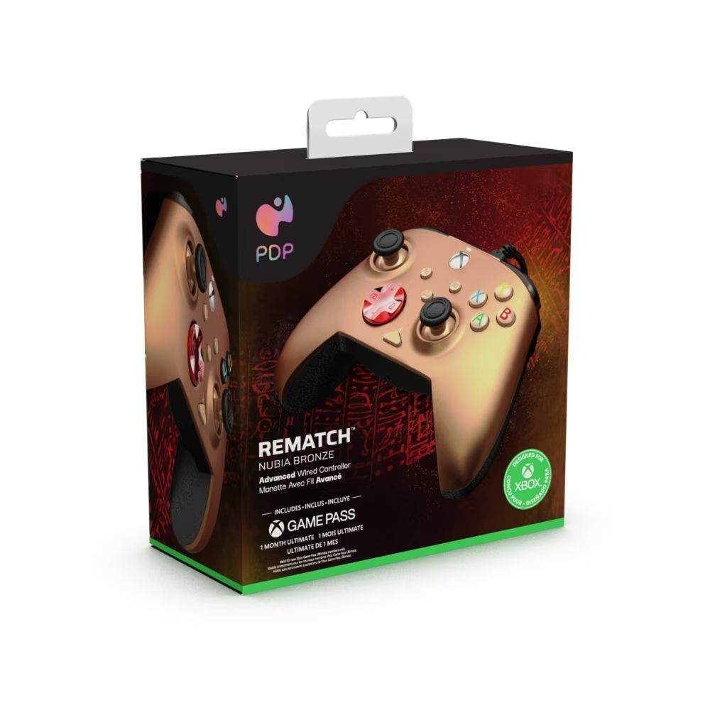 PDP Rematch Advanced Nubia USB Gamepad Bronze