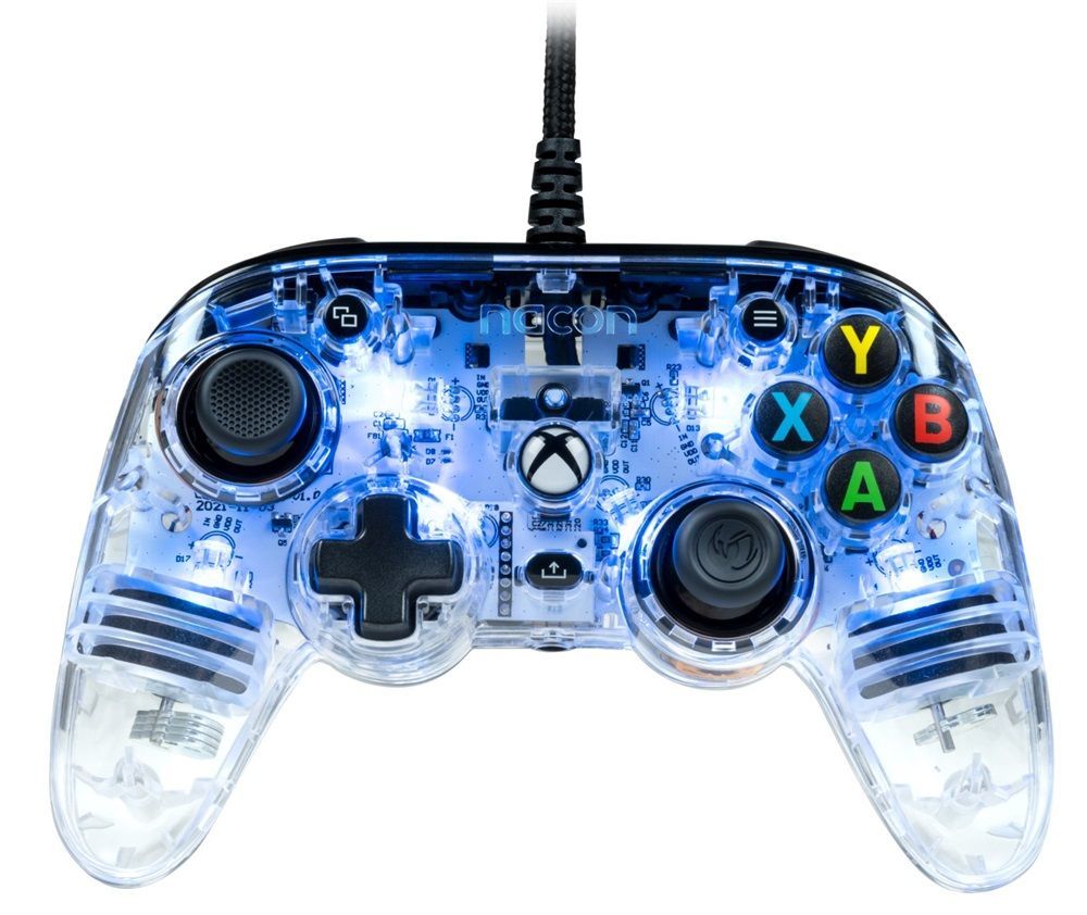 Nacon Pro Compact Xbox Series RGB Gamepad Transparent