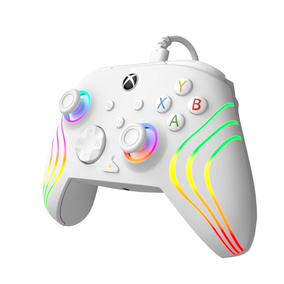 PDP Afterglow Wave Controller for Xbox Series X|S & PC White