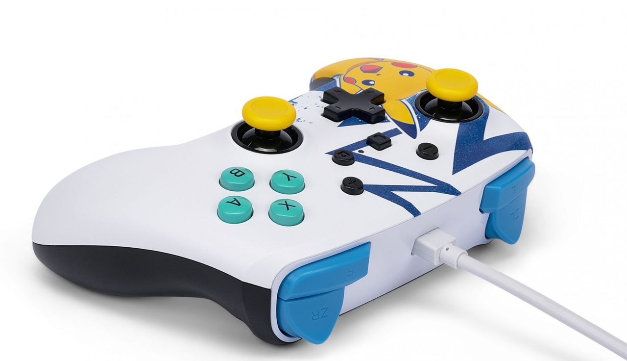 PowerA Enhanced USB Gamepad Pikachu High Voltage