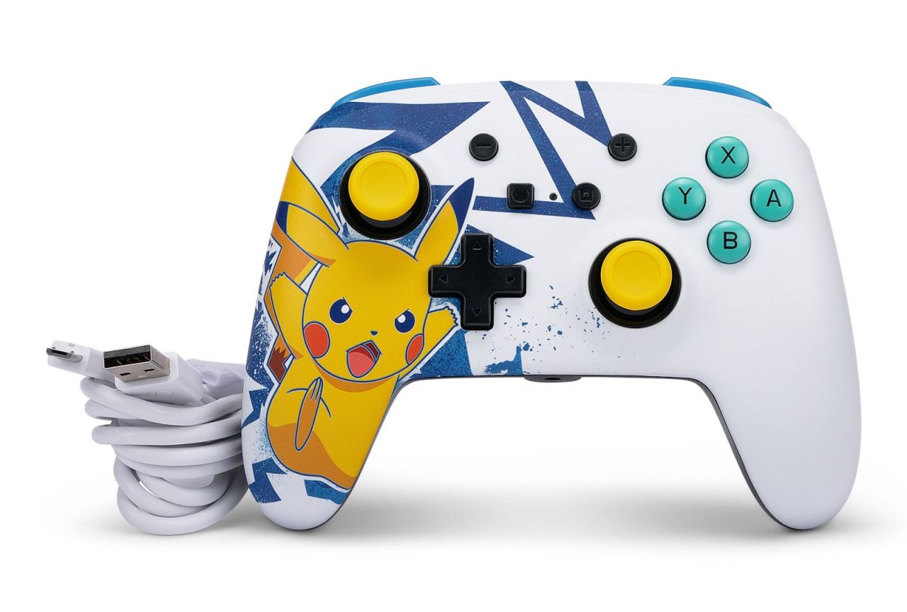 PowerA Enhanced USB Gamepad Pikachu High Voltage