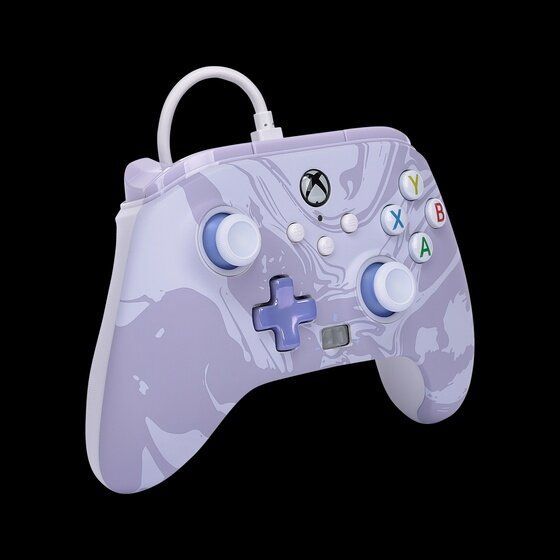 PowerA Enhanced USB Gamepad Lavender Swirl