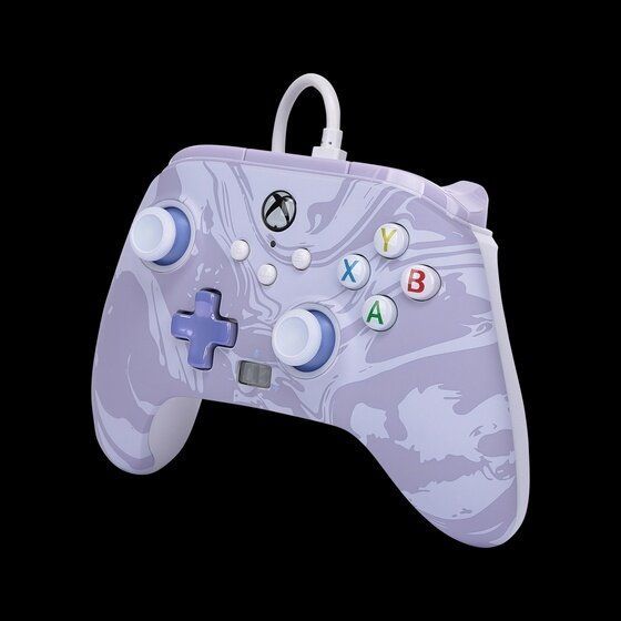 PowerA Enhanced USB Gamepad Lavender Swirl