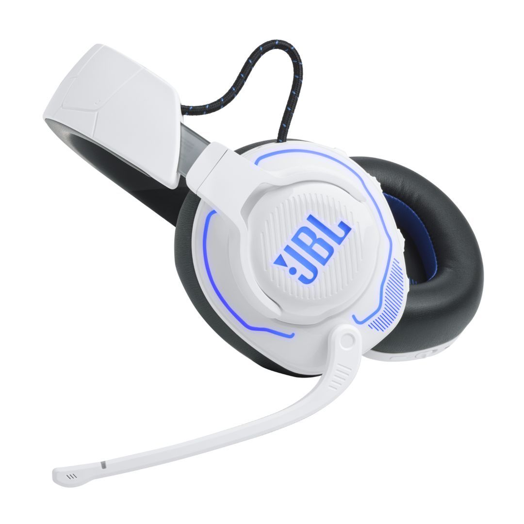 JBL Quantum 910P Console Bluetooth Gamer Headset White/Blue