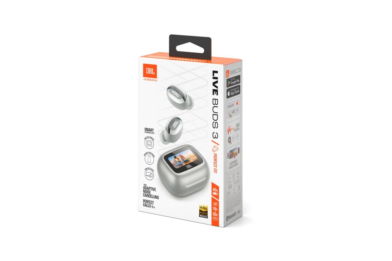 JBL Live Buds 3 Bluetoth Headset Silver