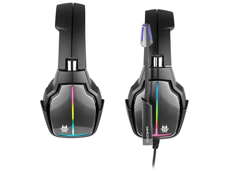 Tracer Hydra Pro GameZone RGB Gaming Headset Black