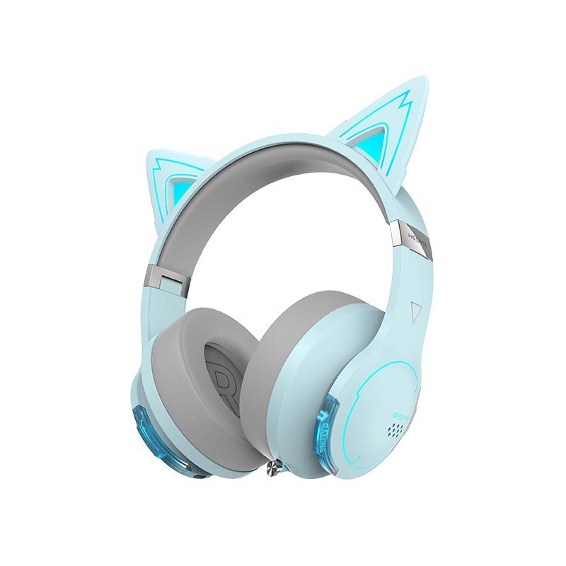 Edifier G5BT CAT Low Latency Bluetooth Gaming Headset Sky Blue