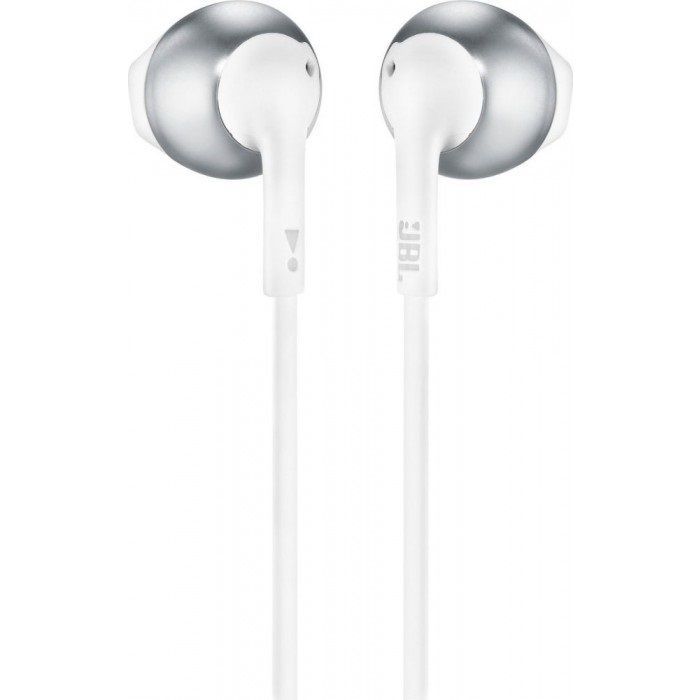 JBL Tune 205 Headset White/Chrome