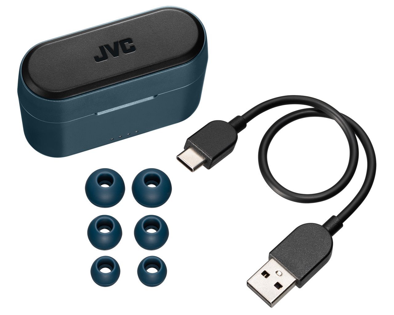 JVC HA-A9TA TWS Bluetooth Headset Blue