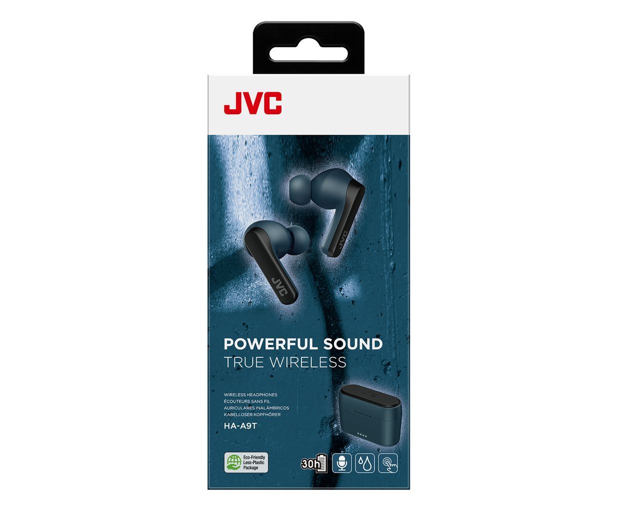 JVC HA-A9TA TWS Bluetooth Headset Blue