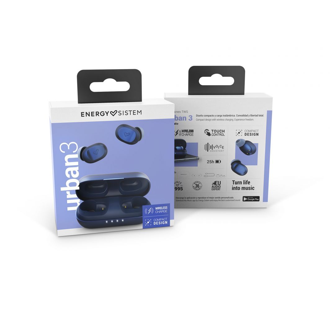 Energy Sistem Urban 3 True Wireless Earphones Indigo