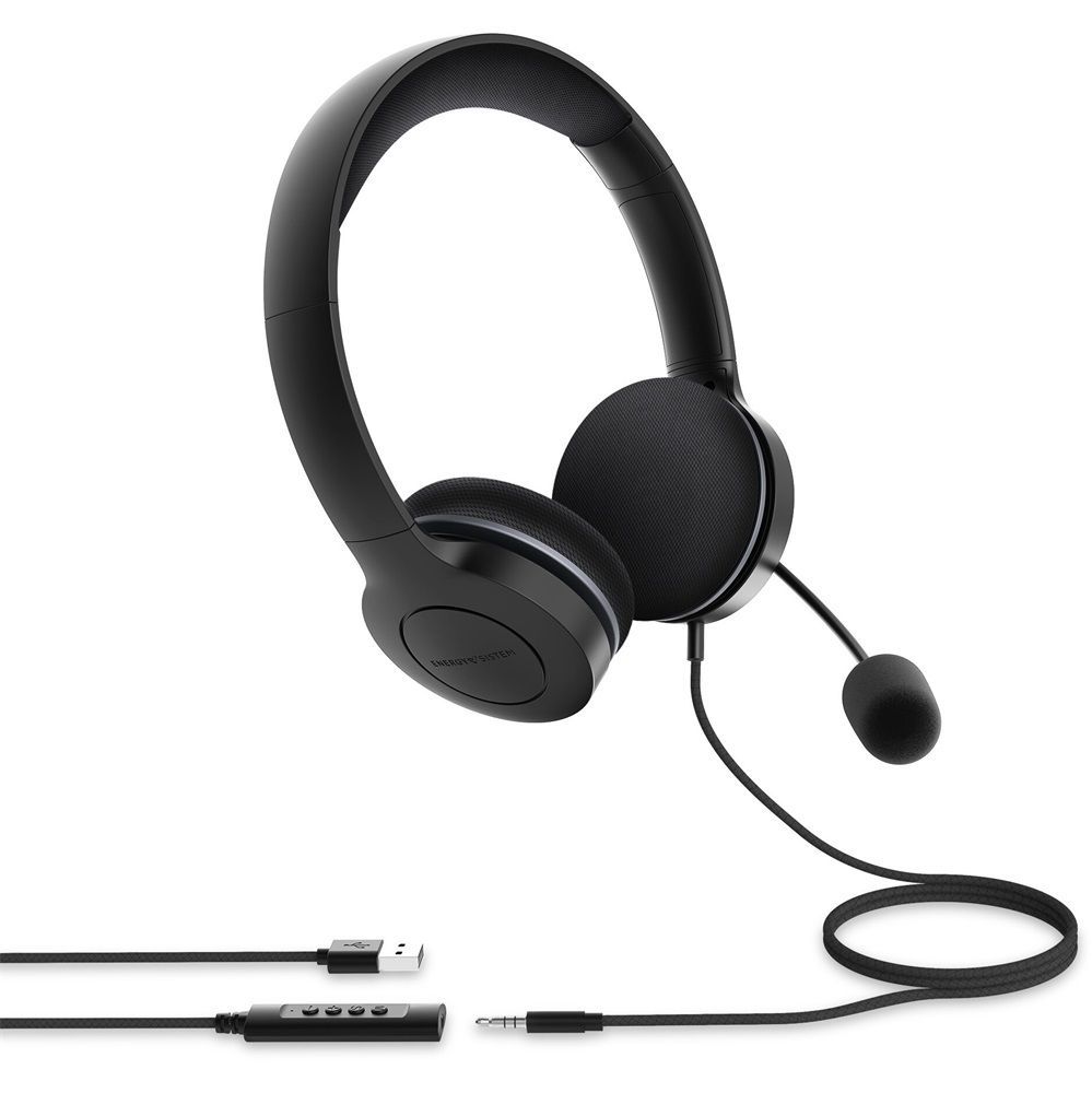 Energy Sistem Office 3 Headset Black