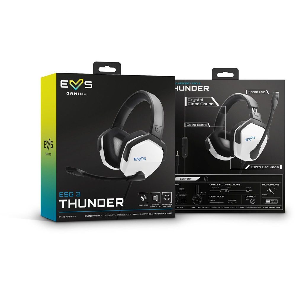 Energy Sistem ESG 3 Thunder Gaming Headset Black/White