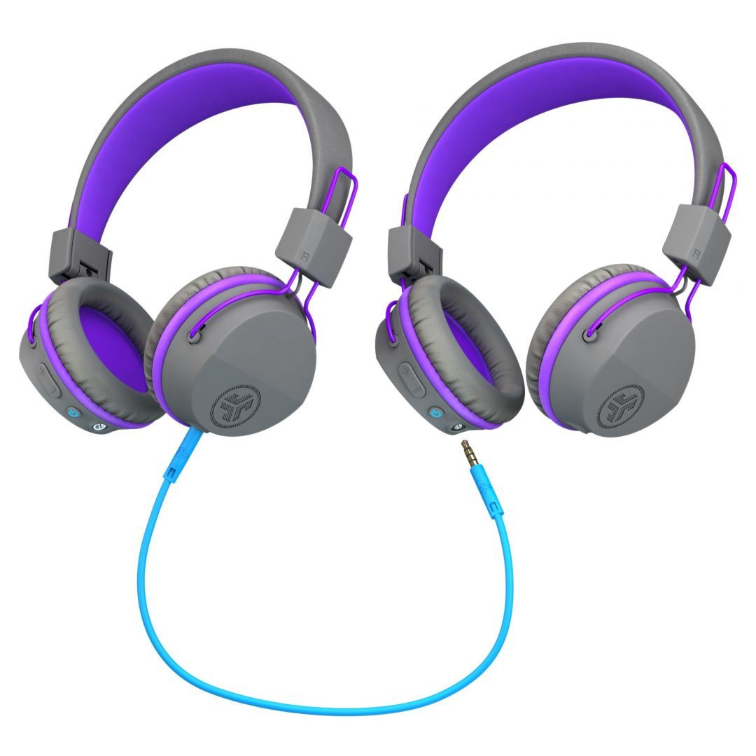 JLab Jbuddies Studio Kids Bluetooth (2020) Headset Graphite/Purple