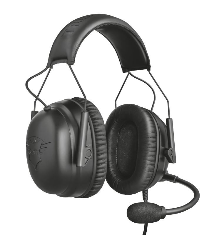 Trust GXT 444 Wayman Pro Gaming Headset Black