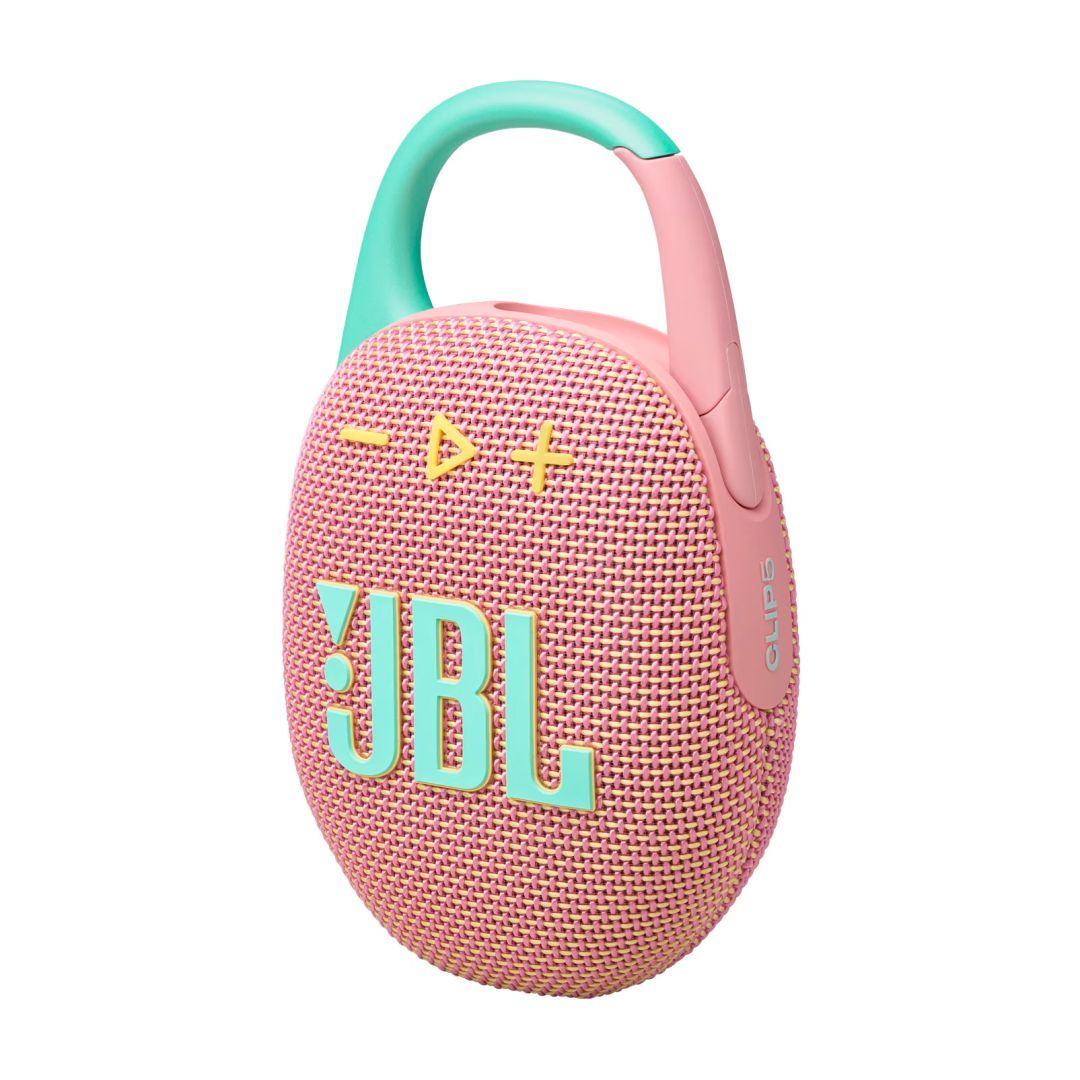 JBL Clip5 Bluetooth Ultra-portable Waterproof Speaker Pink