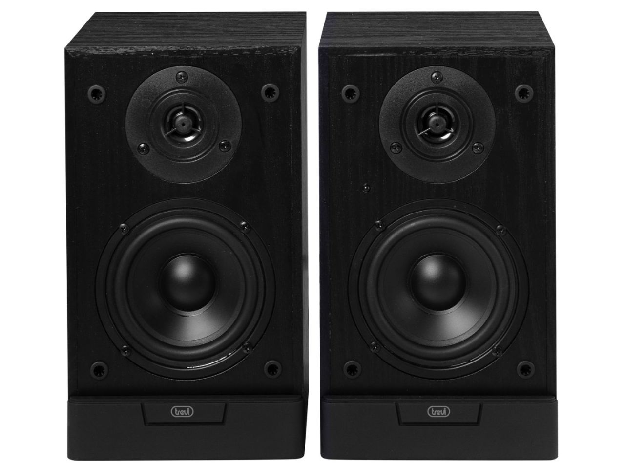 Trevi AVX 575BT Amplified Bluetooth Speakers Black