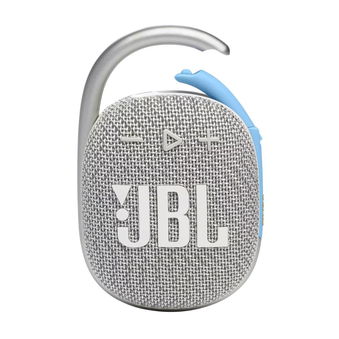 JBL Clip4 Eco Bluetooth Ultra-portable Waterproof Speaker White