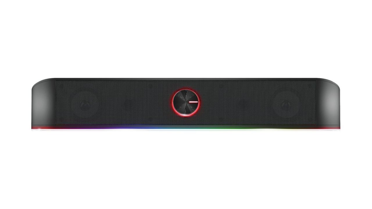 Trust GXT 619 Thorne RGB Illuminated Soundbar Black