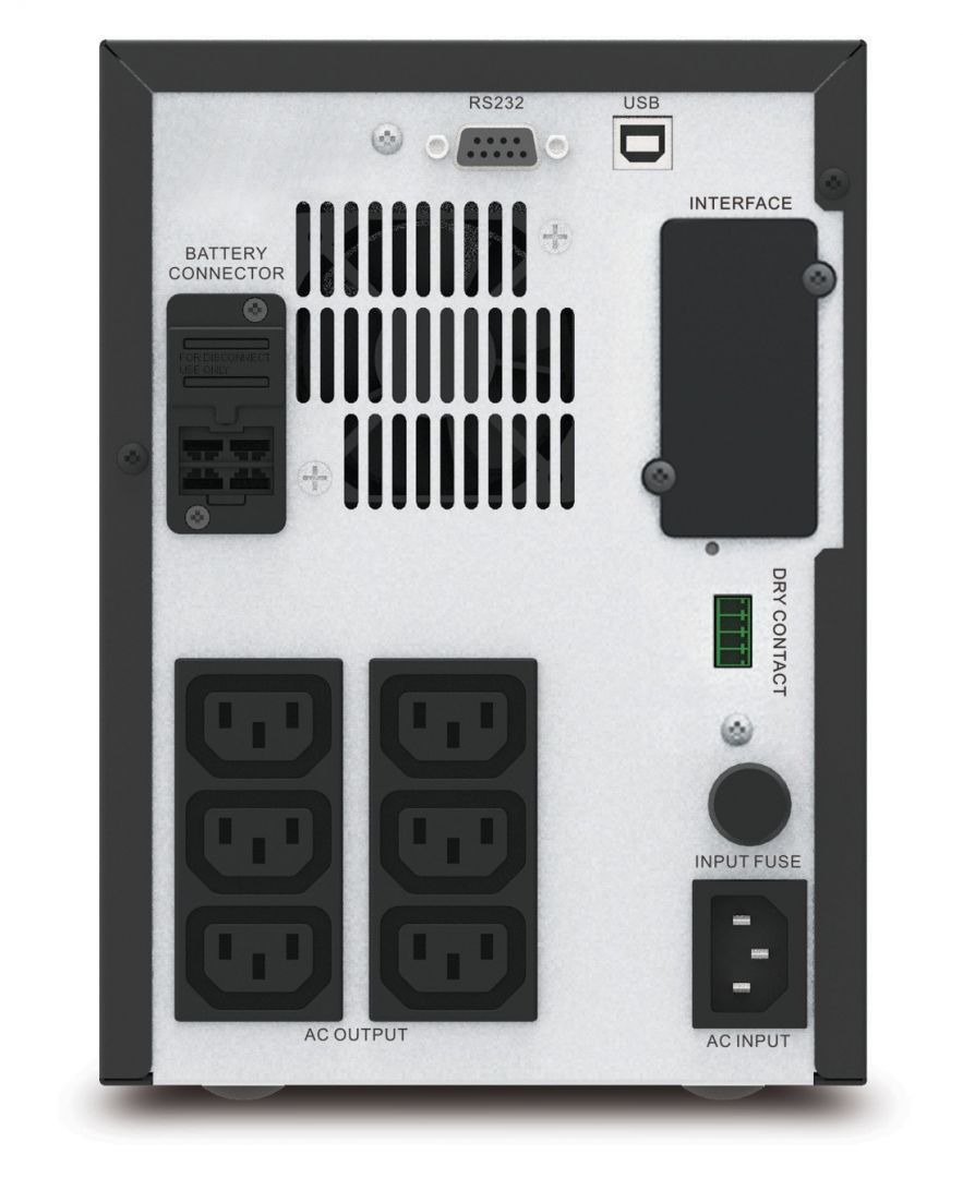 APC SMV1000CAI Easy UPS Line-interactive SMV LCD 1000VA UPS