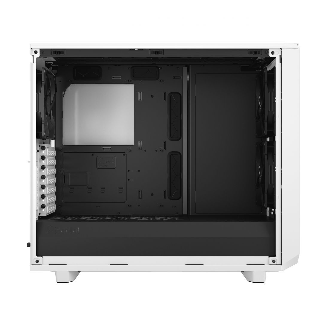 Fractal Design Meshify 2 Clear Tempered Glass White