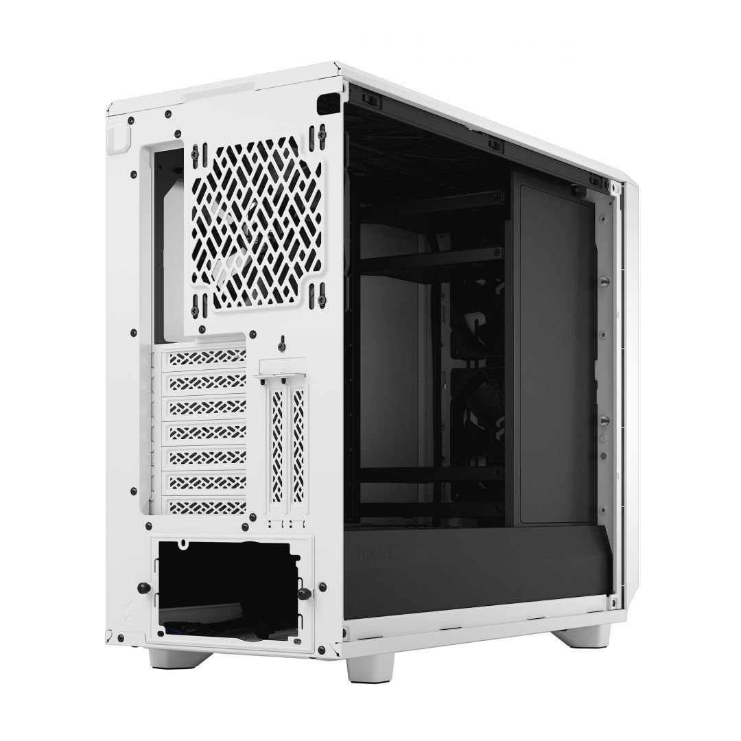 Fractal Design Meshify 2 Clear Tempered Glass White