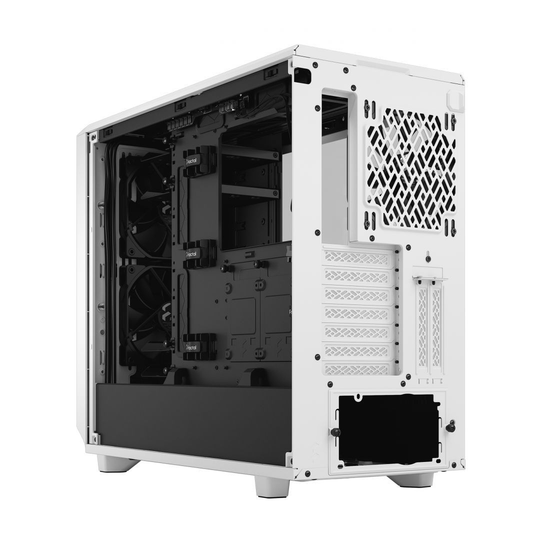 Fractal Design Meshify 2 Clear Tempered Glass White