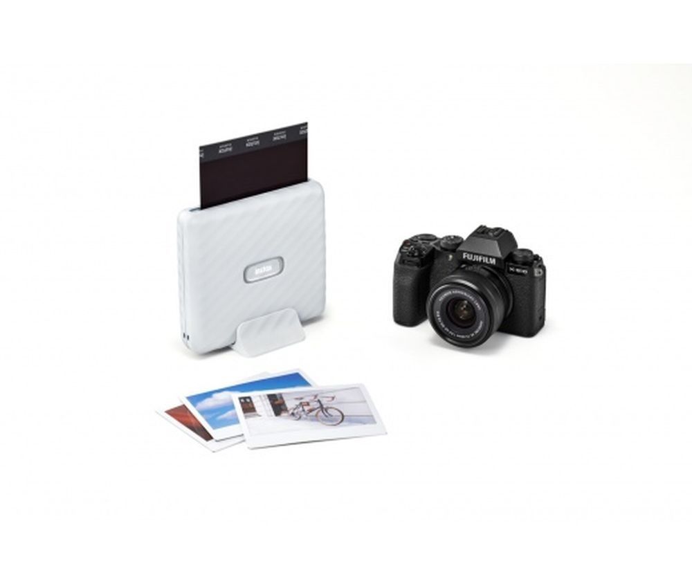 Fujifilm Instax Link WIDE Hordozható nyomtató Ash White