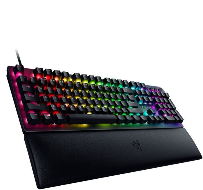 Razer Huntsman V2 Purple Switch Mechanical Keyboard Black UK