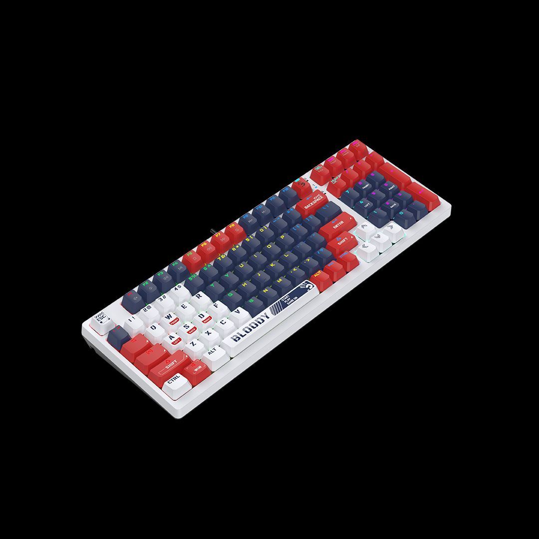 A4-Tech Bloody S98 Sports RGB Mechanical Keyboard Navy US