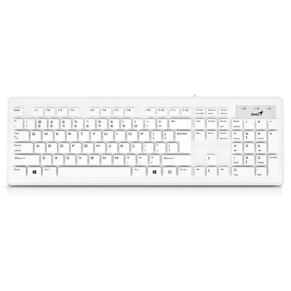 Genius SlimStar 126 Keyboard White US