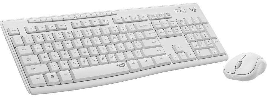 Logitech MK295 Silent Wireless Combo White US