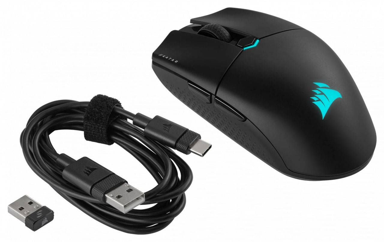 Corsair Katar Elite RGB Wireless Gaming mouse Black