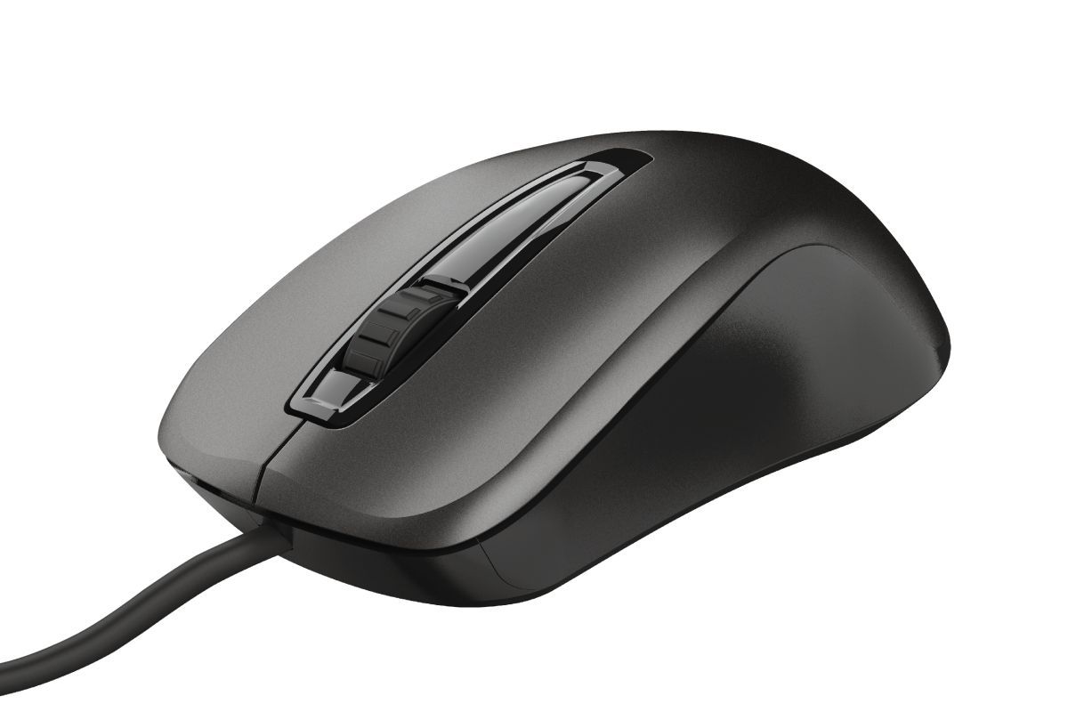 Trust Carve USB mouse Black