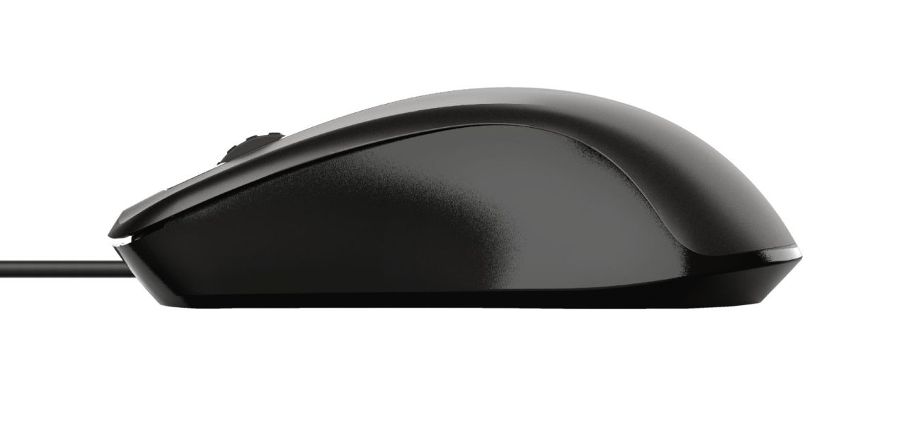 Trust Carve USB mouse Black