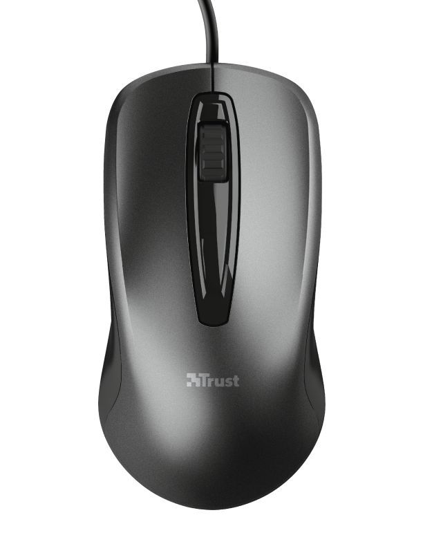 Trust Carve USB mouse Black