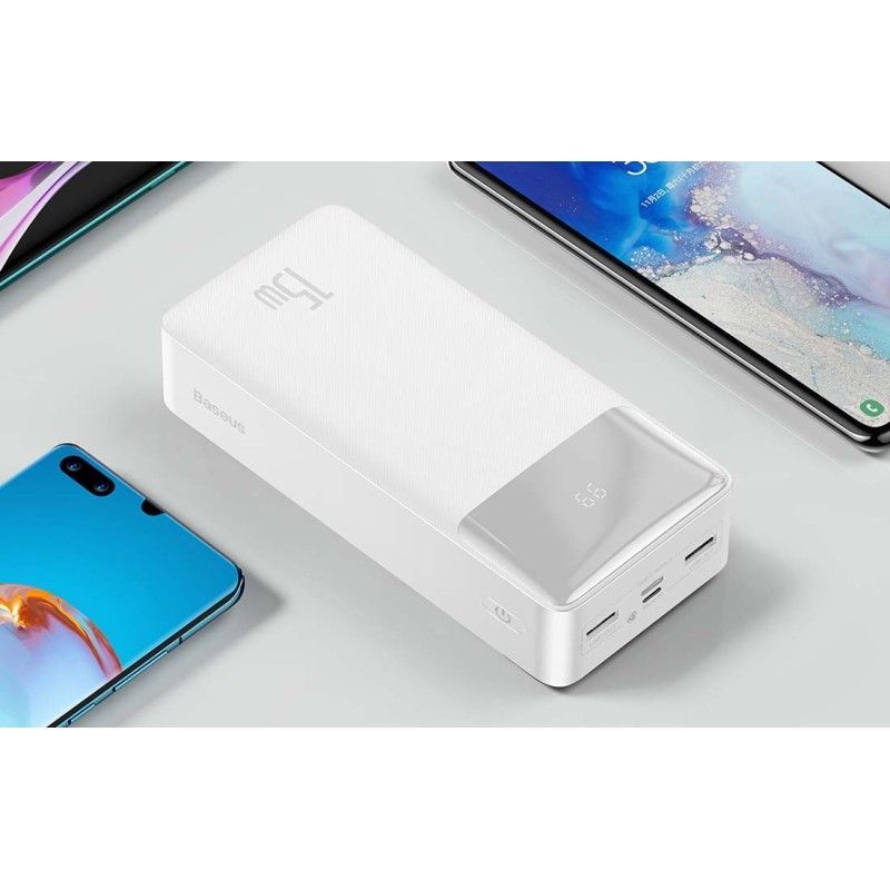 Baseus Bipow 30000mAh PowerBank White