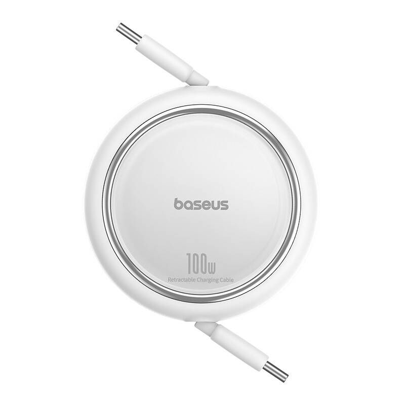 Baseus Free2Pull Retractable USB-C Cable 100W White