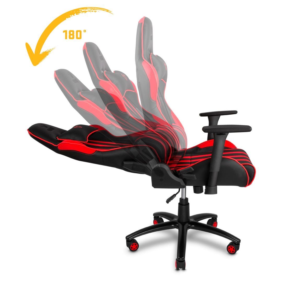 Yenkee Sabotage Gaming Chair Black/Red