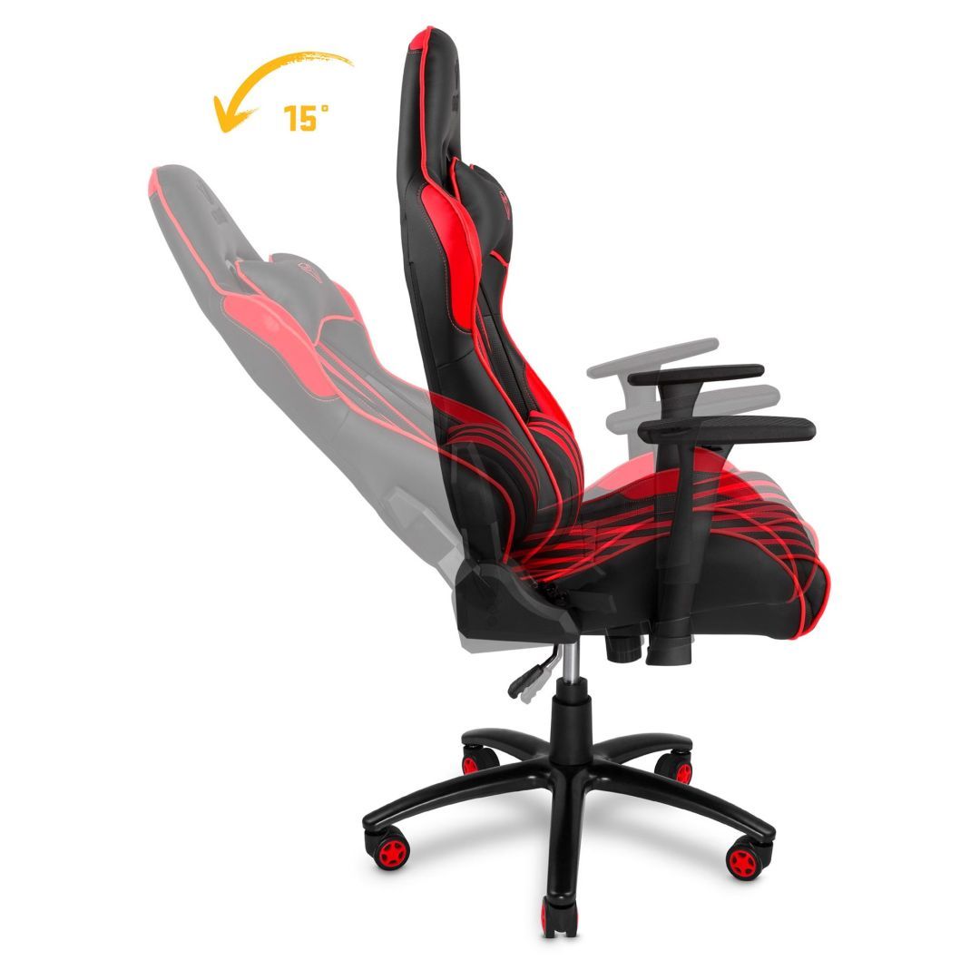 Yenkee Sabotage Gaming Chair Black/Red