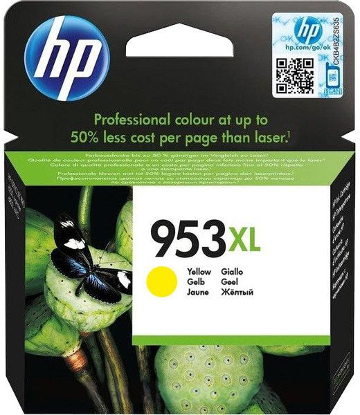 HP F6U18AE (953XL) Yellow tintapatron