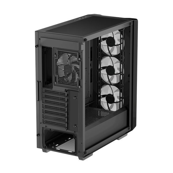 DeepCool CC560 MESH V2 Tempered Glass Black