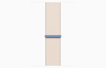 Apple Watch S9 GPS 45mm Starlight Alu Case with Starlight Sport Loop