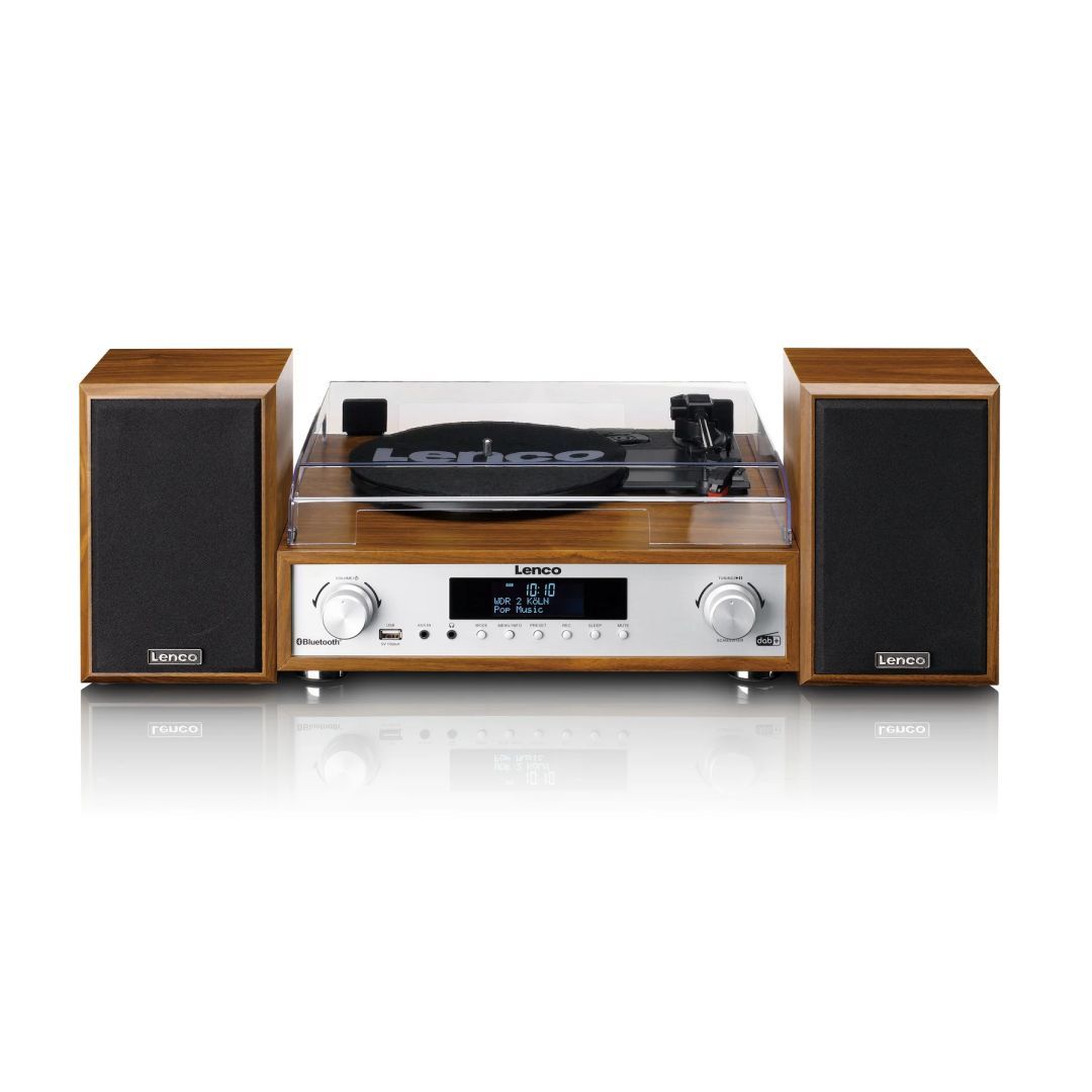 Lenco MC-160WD Hifi Stereo System Wood