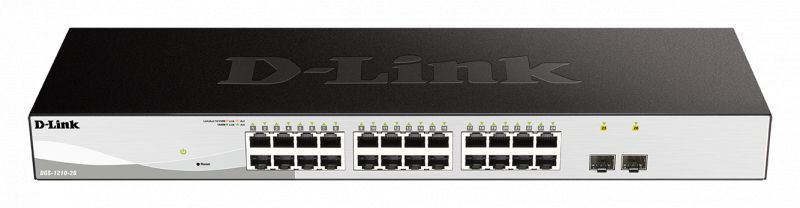 D-Link DGS-1210-26 24 Port Gigabit Smart Managed Switch