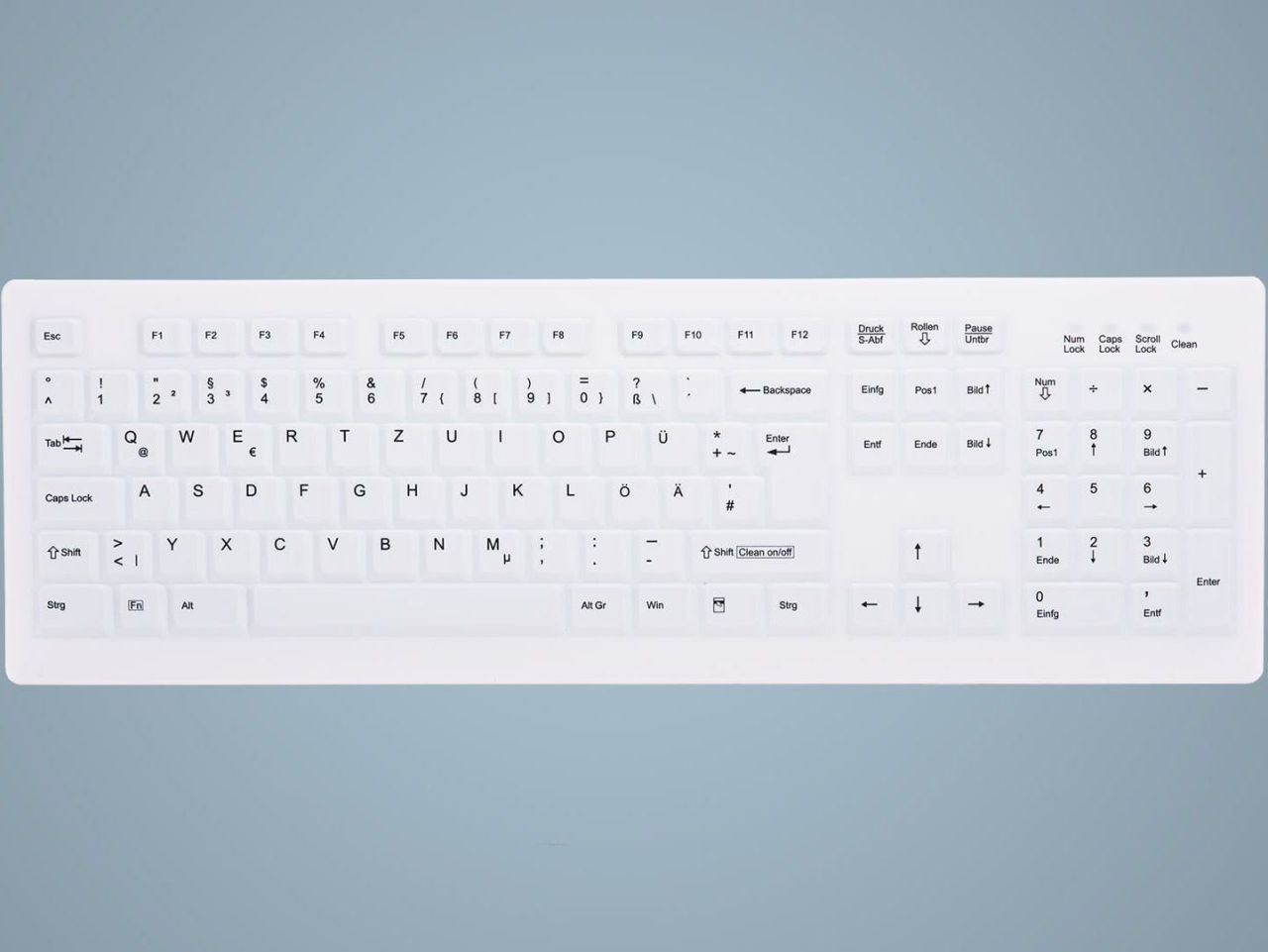 Cherry AK-C8100 Active Key Keyboard White US