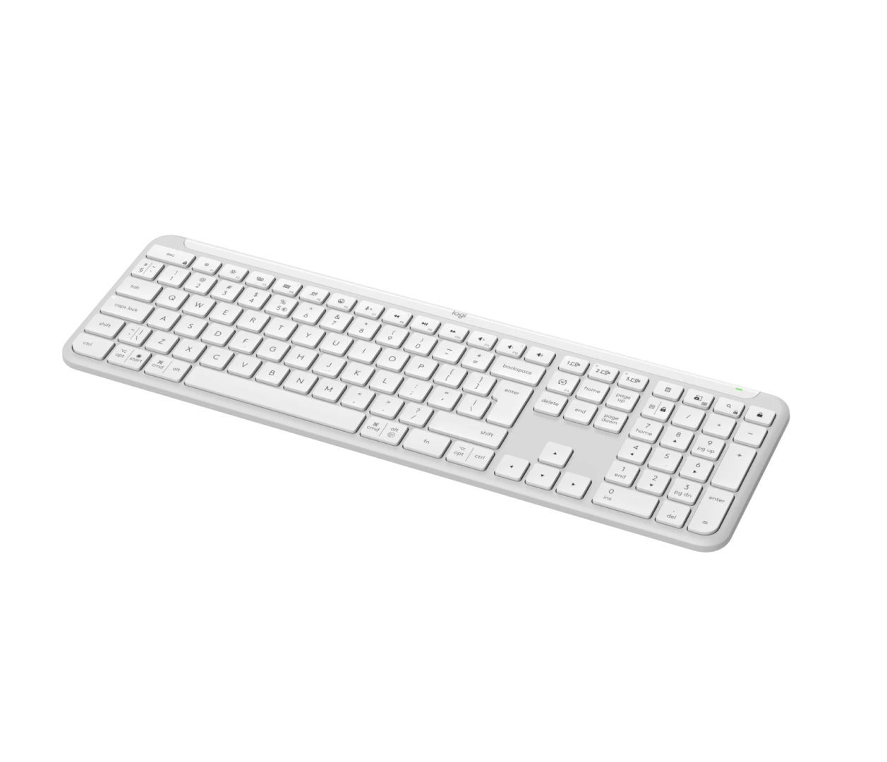 Logitech K950 Signature Slim Wireless Bluetooth Keyboard Combo Off White US