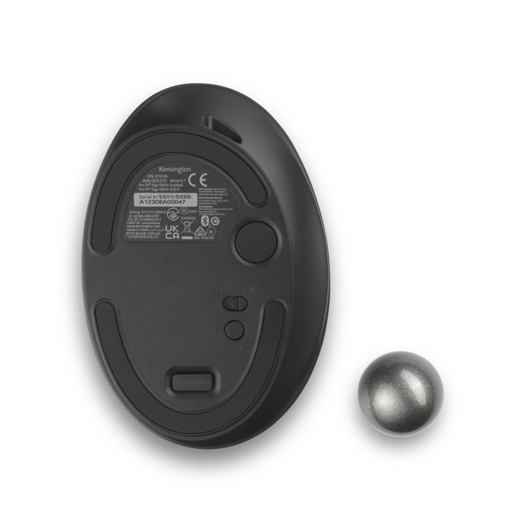 Kensington Pro Fit Ergo TB550 Trackball Black