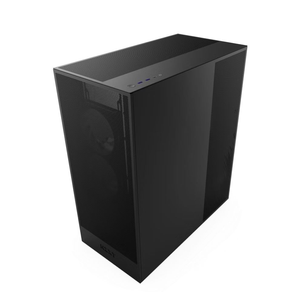 NZXT H7 Flow (2024) Tempered Glass Matte Black